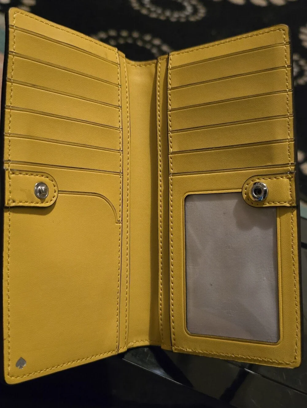 kate spade Mustard Yellow  Wallet
